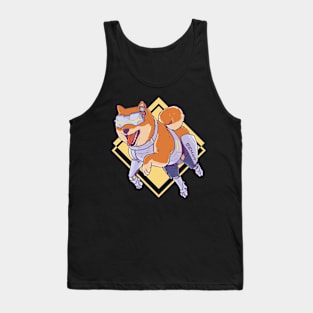 shiba, shiba dog, shiba crypto, crypto shiba, shiba cryptocurrency, robot dog, dog robot, dog army Tank Top